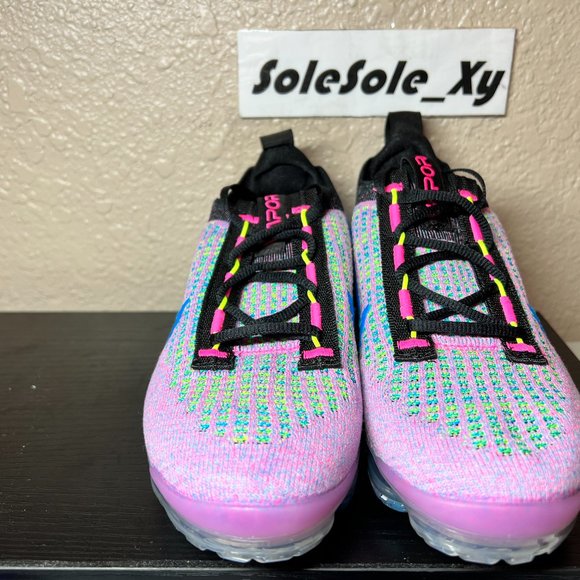 Nike Air Vapor Max 2021 Flyknit Next Nature Pink Blast  DX3369-600 5.5/11.5/12 - Picture 2 of 5
